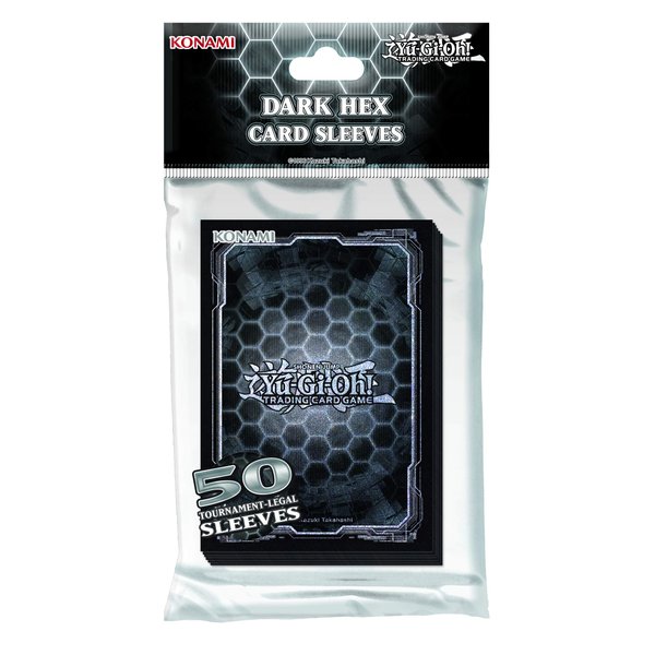 Yu-Gi-Oh! - Dark Hex Card Sleeves (50 Pack)