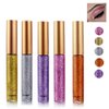 Liquid Glitter Eyeliner Eyeshadow 5 Color Metallic Glitter Sparkling Eyeliner Face Eye Cosmetic Glow Shimmer Makeup Glitter Eyeshadow Liquid Long Lasting Eyeliner Eye Shadow 5 Color