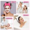 CAVETEE 9 Pcs Headbands for Kids, Towel Headband for Washing Face, Face Wash Wristband Set, Skincare Headband
