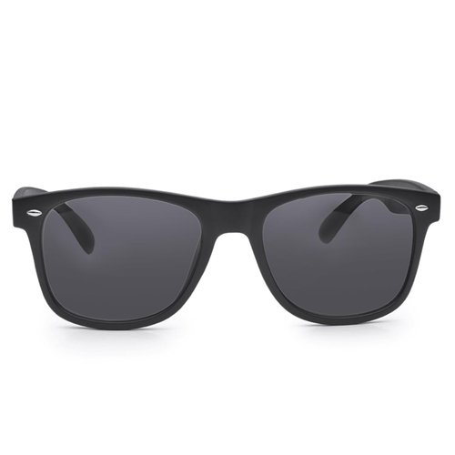 Jcerki Polarizing Nearsighted Sunglasses Tinted Gray Men Women Myopia Distance Glasses **These Are Not Reading Glasses** (Black, -1.75)