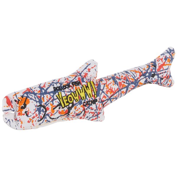 Yeowww Pollock Fish Catnip Toy