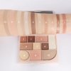 Shimmer Matte Eyeshadow Palette.Longwearing Highly Pigmented Natural Beige Gold Glitter Powder Palet.Matt Shiny Eye Makeup paleta de sombras.02#