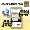 Molandra Products Go Cruelty-Free - 11oz Ceramic Colored Inside & Handle Coffee Mug, Yellow