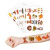 Woodland Temporary Tattoos Birthday Party Supplies Decorations 96PCS Tattoos Stickers Super Cute Fall Party Favors Kids Girls Boys Gifts Classroom School Prizes Themed Christmas
