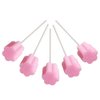 Cheercare Disposable Oral Care Swabs- Tooth Cleaning Sponge Swabs Pink 250 counts