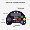 Yahboom Micro Bit Robotic Control Handle Game STEM Education Graphic Compatible with Micro:bit V2 V1.5 for Kids (Handle Without microbit v2)