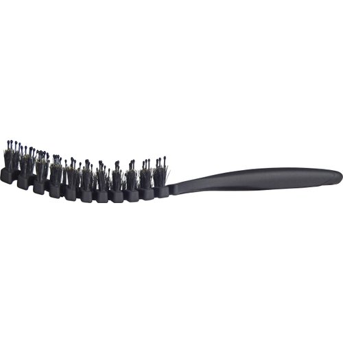 HERCULES SÄGEMANN - 9145 Flexy Shape Hair Brush, Flexible, Gentle Natural Hair Brush, Boar bristles with Nylon pins, detangling Brush for Long Hair, Wide