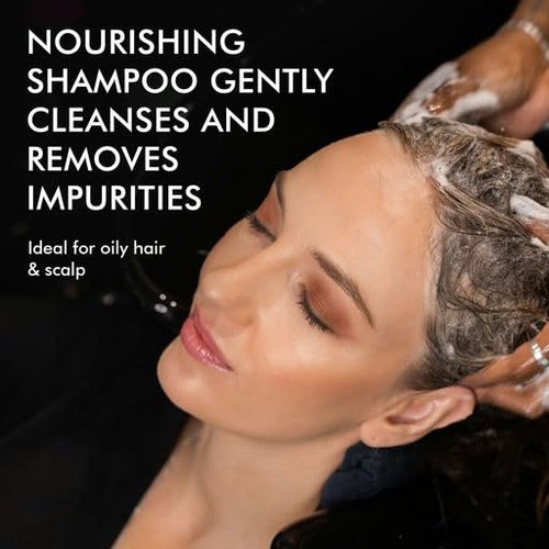 Mycro Keratin Madame Madame Moisturizing Shampoo for Thick, Coarse & Medium Hair – Paraben & SLS Free, Infused with Argan Oil & Vitamins (8.45 Fl Oz)