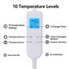 Ambershine 17''x33'' XXXL King Size Heating Pad with Fast-Heating Technology&10 Temperature Settings, Flannel Electric Heating Pad/Pain Relief for Back/Neck/Shoulders/Abdomen/Legs (Bright Blue)