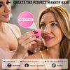 12 Pieces Professional Makeup Sponge Set,Latex Free Flawless Soft Setting Face Puffs,Beauty Sponge Blender Cosmetic Applicator for Powder,Liquid,Facial Makeup Tools