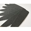 Disposable Pedicure Foot File Refill Pads, 60 GRIT, Black, 50 Count (60 GRIT, Black)