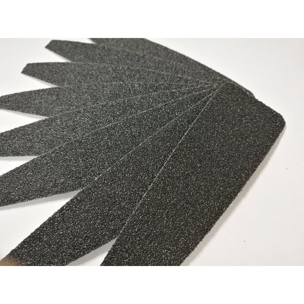 Disposable Pedicure Foot File Refill Pads, 60 GRIT, Black, 50 Count (60 GRIT, Black)