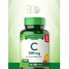 Vitamin C with Rose Hips 500 mg | 110 Tablets Vegetarian, Non-GMO, Gluten Free | by Nature's Truth