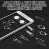16 PCS SIM Card Removal Tool, SIM Card Tool, with 100 PCS Mobile Phone Dust Plugs Type-C Data Plugs, Smooth and Burr-Free, Easy to Use, Suitable for All Models of Mobile Phones