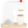 Small Foot Wooden Toys Coffee Machine, Cups and Coffee Beans Complete playset for Play Kitchens Designed for Children Ages 3+, Multi (10593)