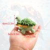 ZIUGLIKAL Turtle Purse Mini Coin Organizer Usb Flash Drive Jewelry Backpack Keychain Decoration Handmade Crochet Gifts For Boys & Girls