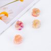 GAFATORY 4Pack Seashell Ocean Hair Clips for Women Blue Mini Hair Clips Small Clips Starfish Seashell Mermaid Accessories Whale Hair Mini Animal Cute Creaseless Hair Clips for Girls