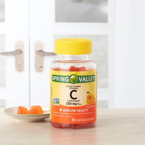 Spring Valley - Gummie Vitamin C 240 mg, 70 Orange Gummies