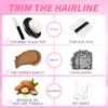 ZENTANMEI Root Touch Up Hairline Powder for Women & Men, Gray Hair Cover Up, Hairline Shadow Powder Sweatproof & Windproof, 0.14 oz Root Cover Up Powder for Thinning Hair (Medium Brown)