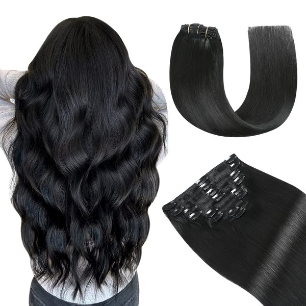 YILITE Tape in Extensions Human Hair Darkest Brown Silky Straight Seamless Skin Weft Tape in Hair Extensions 18 inch 50 Gram 20Pcs/Pack Tape in Remy Hair Extensions(18 inches #2 Darkest Brown)