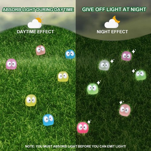 Cute Luminous Soot Sprites,35 Pcs Automotive Interior Decoration Accessories for Car Rearview Mirror and Dashboard,Cute Anime Decor for Home Garden Office,Funny Ornament Gifts(Multicolour)