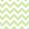 Party Perfect Disposable Chevron Print Luncheon Napkins Tableware, 16 Pieces, Made from Paper, Leaf Green, by Amscan