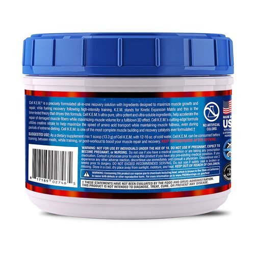 Evogen CellKEM PR | Post Workout, Essential Amino Acids, Creatine Nitrate, Sensoril Ashwagandha, Recovery Powder | Sour Watermelon