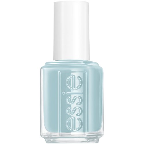 essie nail polish, limited edition spring 2022 collection, pastel blue nail color with a cream finish, 8-free vegan formula, flight of fantasy, 0.46 fl oz