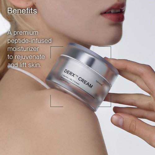 OGANA CELL Oganacell DERX Cream with Copper Peptides & Argireline | Diminishes Fine Lines, Firms Skin, Boosts Deep Moisture | Revitalizing Anti-Aging Cream for Normal to Dry Skin | 1.69 fl.oz