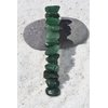 Green Quartz Stone French Barrette Hair Clip 4" or 100 mm Length