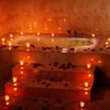 20 Pieces 1.5 Inch Unscented Floating Candles for Centerpieces, Floating Pool Candles Round Burning Candles Decor for Valentine's Day, Wedding Party Swimming Pool Bathtub Dinner Party Favor (White)