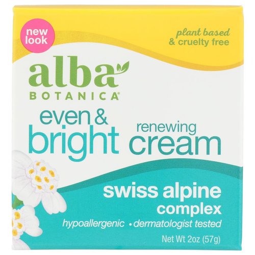 Alba BotanicaT Natural Even Advanced Sea Plus Renewal Night Cream -- 2 oz