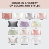 Kitsch Satin Pillowcase for Hair & Skin | Softer Than Silk Pillow Cases | Cooling Satin Pillowcase with Zipper | Pillow Case Covers | Satin Pillow Cases Standard Size (Silver, 1 Pack)