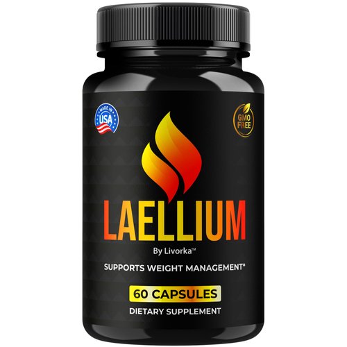 Laellium Pills - Advanced Daily Formula All Natural Ingredients, Laellium Supplement Capsules, Premium Support Maximum Strength for Overall Health & Wellness, 60 Capsules for 1 Month