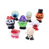Gawertoy 8 Pack Halloween Wind Up Toys, Assorted Clockwork Toys Halloween Wind-Up Toys Assortments Mini Jumping Walking Toys Goody Bag Fillers Halloween Party Favors for Kids Boys and Girls (#B)