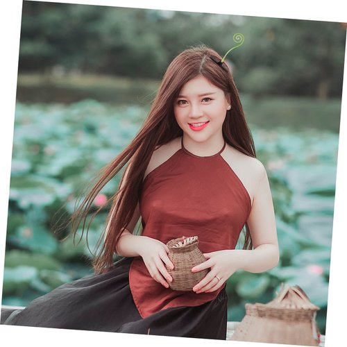 50pcs Bean Sprouts Hairpin Bean Sprout Hair Clip Grass Plastic Issue Card