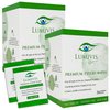 Lumivis Eyelid & Eyelash Wipes with Tea Tree Oil 72 Pcs - Daily Eye Cleanser for Blepharitis, Itchy, Stye Eyes - Individually Wrapped, Natural Makeup Remover