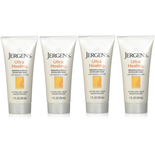 Jergens Ultra Healing Extra Dry-Skin Moisturizer 1 oz (Pack of 4)