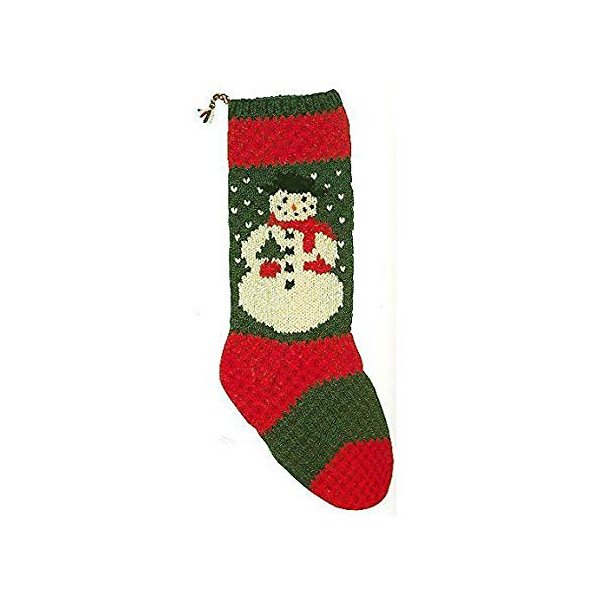 Candide Wool Yarn Christmas Stocking Knitting Kit (603 - Snowman)