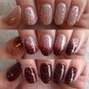 AIMEILI Soak Off U V LED Temperature Color Changing Chameleon Gel Nail Polish - Chocolate Spark (TC05) 10ml