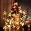 Coquimbo Bee Lights Decor, 10ft 30 LED Cute Battery Operated Bee String Fairy Lights, Honey Bee Gifts Women Girls, Bee Decorations String Lights for Bedroom Plants Patios Party Wedding Party Xmas