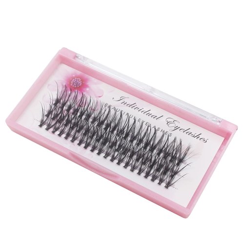 Bodermincer 20D 0.07mm Thickness 8-22mm To Choose Grafting False Eyelashes False Eyelashes Individual Natural Long Mink Fake Eyelashes Extension Handmade Bulk Wholesale (10mm)