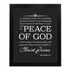 Philippians 4:6-7 - "God Will Guard Hearts and Thoughts" Inspirational Wall Art for Living Room, Decorations for Home, Religious Wall Decor, Wall Art Scripture, Home Decorations, Unframed - 8x10