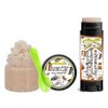 Livin' la Vida Latte Soothing & Luscious Lips by OverSoyed Exfoliator & Chapped Lip Repair Lip Care Combo | Artisan Handcrafted to Order Roasted Espresso Sugary Maple Sweet Cream Flavored Exfoliating Sugar Lip Scrub & Lip Moisturizer Balm Gift Set