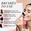 Highlighter Palette Highlighter Makeup Iluminador - Glow Bronzer Powder Makeup Highlighter Kit With Mirror - 4 Highly Pigmented Face Highlighter Shimmer Colors - Vegan, Cruelty Free & Hypoallergenic
