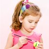 Beleki Glitter Headband for Girls, Sparkle Sequin Ice Cream Headband Rainbow Thin Headband Non-slip Hairband for Toddler/Girls/Teens/Kids 4-6 8-12