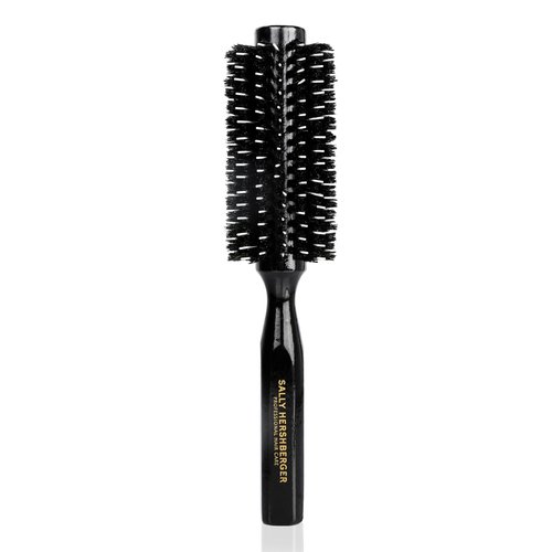 SALLY HERSHBERGER Medium Round Brush - Premium, Salon-Tested, Volumizing and Smoothing Barrel Hair Brush - For Styling, and Blow Drying Thick Through Fine Hair - Boar Bristle Design - 1 pc