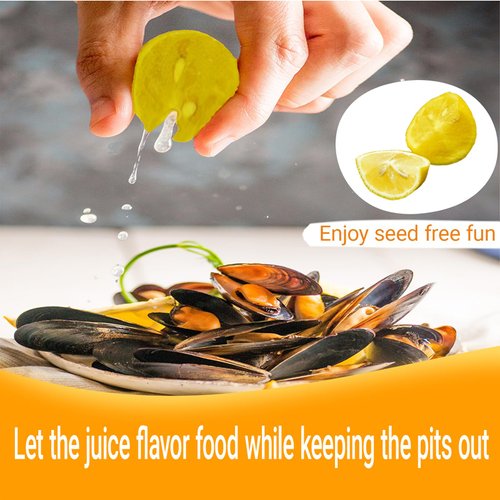 200 Pack Lemons Stretch Wraps Mesh Nets Squeeze Cloth Bags Covers For Squeezing Seed Free For Lemon Halves And Wedges,Yellow