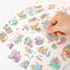 HOWAF 96 Pieces Tea Party Temporary Tattoos, 48 Styles Partea Birthday spring Party Supplies Temporary Tattoos Stickers for Girls Boys Gifts, Tea Kettle, Cupcakes, Tea Party Birthday Party Supplies