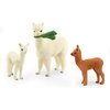 Schleich Farm World 4-Piece Alpaca Playset with Mother and Baby Alpacas - Educational and Durable Farm Animal Playset Figurines, Fun and Imaginative Play for Boys and Girls, Gift for Kids Ages 3+